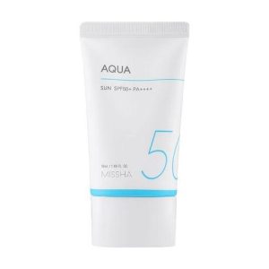 missha aqua sun spf50+ pa++++ (50ml) 2